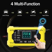 6A Autobatterieladegerät 12V, intelligentes,...