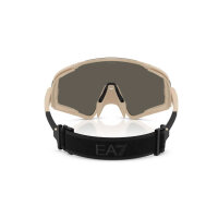 EA7 Sunglasses Q7 4009 (63327P), sporty design, model no. 130 3N, UV protection, lightweight plastic frame, modern lenses, ideal for leisure and outdoor activities.