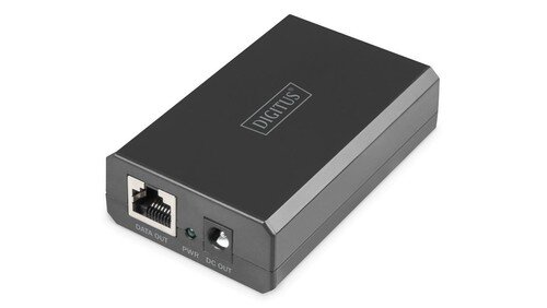 DIGITUS PoE Splitter, Gigabit Ethernet, Modell 802.3bt, 51W Leistung, separates Daten- und Stromsignal, ideal für Netzwerkgeräte ohne PoE-Unterstützung, zuverlässige Stromversorgung, einfache Integration