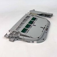 Folan 612471013, 2-pack of PORTO 1U optical drawers, right-swivel, 2 cassettes, 48 ​​SCA connectors, single-mode, plastic, fixed label holder, for fiber optic cabling, product type: patch panel