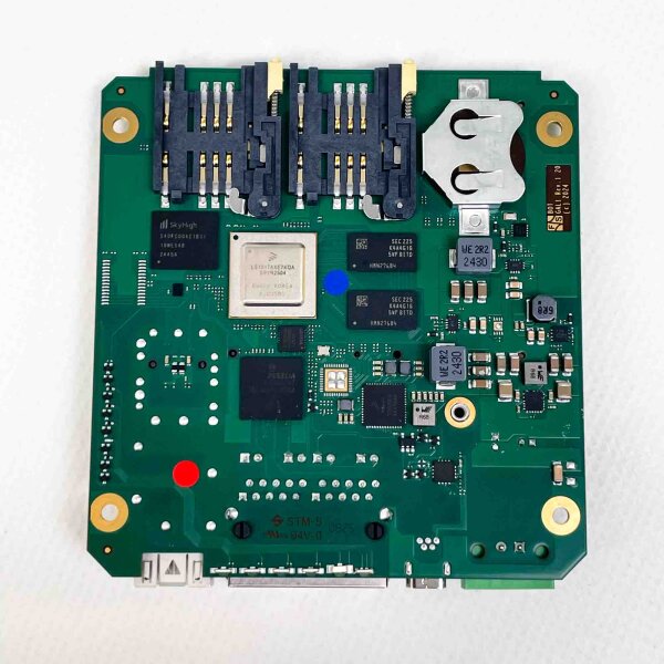 Garderos GWUZK Rev. 52C Docking Station, IMX6 Board, vielseitige Anschlussmöglichkeiten, robuste Bauweise, ideal für industrielle Anwendungen, unterstützt mehrere Peripheriegeräte, zuverlässige Datenübertragung.