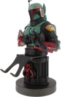 Star Wars Exquisite Gaming Boba Fett Figur, Modell Controller-Halter & Handy-Ständer, 21,6 cm, detailreiche Sammelfigur, ideal für Gamer und Fans, praktische Halterung für Controller und Smartphones