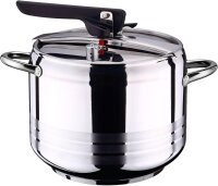San Ignacio Turia Schnellkochtopf, Edelstahl, 5L,...