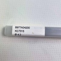 Kennametal Bohrer B977A04200, 4,2mm, Typ KC7315, Hochleistungsbohrer für präzises Bohren, langlebig, geeignet für Metallbearbeitung, robuste Ausführung, Industriequalität