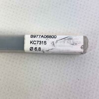 Kennametal drill bit B977A06800, 6.8mm, type KC7315, high-performance drill bit for precise drilling, durable, suitable for various materials, robust design, ideal for industrial applications