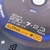 Rhodius SD44 Diamanttrennscheiben, 2er-Set, 230 mm...