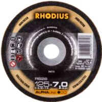 Rhodius 208733 Rough grinding disc 125x7x22.23 mm, 25...