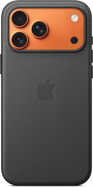 Apple iPhone 17 Pro Max Protective Case, Functional Fabric, MagSafe Compatible, Shockproof, Slim Design, Black