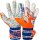 Reusch Attrakt Fusion 5570983 Torwarthandschuhe, Unisex, Größe 9, griffige Fusion-Beschichtung, ergonomische Passform, orange/weiß/blau, optimaler Grip und Aufprallschutz