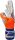 Reusch Attrakt Fusion 5570983 Torwarthandschuhe, Unisex, Größe 9, griffige Fusion-Beschichtung, ergonomische Passform, orange/weiß/blau, optimaler Grip und Aufprallschutz