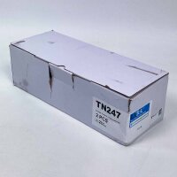 LxTek TN247 toner cartridge, 2-pack, compatible with...