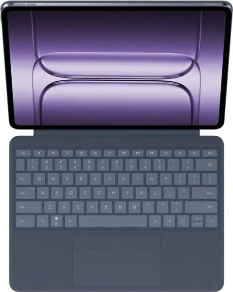 OnePlus Pad 3 QWERTY Smart Keyboard, OPK2413, Tablet Case, Magnetic, Detachable, Stand Function, Slim, Protective Case, Keyboard, Blue