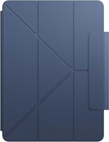 OnePlus Pad 3 Folio Case, Model OPC2413, Tablet Case, slim design, magnetic closure, stand function, precise cutouts, blue