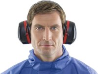 3M Peltor Optime III 7000039622 Earmuffs – Adjustable, double-layered earmuffs with SNR 35 for extreme noise protection, unisex, black, headband, ideal for industrial and noisy environments