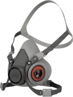 3M 6200 Half Mask, Model 6000, Size M, Grey –...
