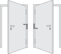 ABUS Türschließer TS40, Modell 333082, Türschließsystem für Innen- und Außentüren, einstellbare Schließkraft, einfache Montage, silberfarben, für Türbreiten bis 950 mm, langlebig und wartungsarm