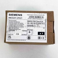 Siemens Stromwandler 4NC5231-2FE21, 800/5A, 5VA, Klasse 0,2s, 50/60Hz, präziser Messwandler für Energieanlagen