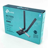 TP-Link Archer T4E PCIe WLAN card, AC1200 dual-band,...