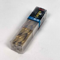 RUKO Spiral drill bit 250130T, HSS, Ø 13 mm, DIN 338 type N, TiN-coated, 5 pieces, durable, precise metal drill bits for professional applications