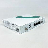 CATO Networks X1500 Router AI1-5367-EU, Netzwerkgerät mit Buchse, 12V/2A Stromversorgung, leistungsstark für sichere Datenübertragung und zuverlässige Verbindung in Unternehmensnetzwerken.