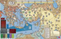 GMT Games Hubris Twilight of the Hellenistic World, strategy game, historical board game, ancient Greece, diplomacy, conquest, multiplayer, complex game mechanics, challenging gameplay, thematically deep