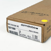 dormakaba Panikschloss SVP 2719, Modell 70271900, 24 V DC, Dornmaß 35 mm, Entfernung 92 mm, selbstverriegelnd, Fluchttürschloss, für Notausgänge, hohe Sicherheit