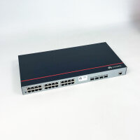 Huawei Switch S5735-L24P4S-A-V2, 24x Gigabit ports, 4x SFP, PoE+, mains operation, model 98012678, Layer 2/3, high performance for enterprise networks