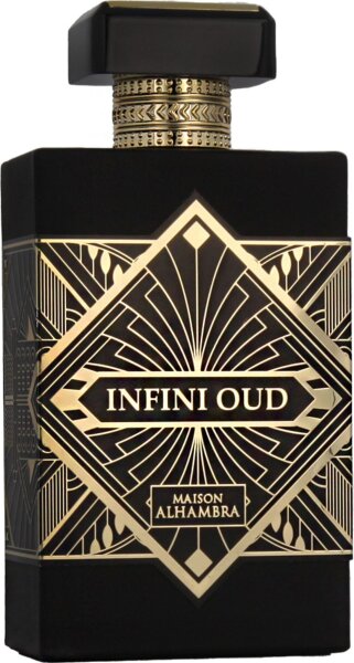 Maison Alhambra Infini Oud, EdP Spray, 100 ml, luxurious unisex fragrance, oriental-woody notes, long-lasting, elegant bottle, ideal for special occasions