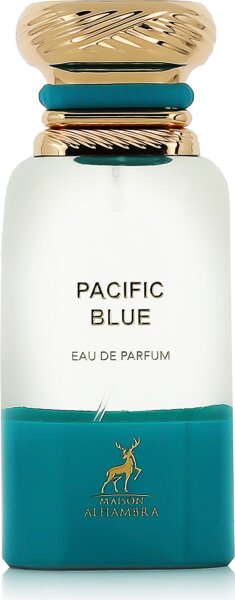 Maison Alhambra Pacific Blue Herrenduft, 80ml EdP – Frischer, maritimer Duft, elegante Komposition, langanhaltend, stilvoller Flakon, ideal für moderne Männer