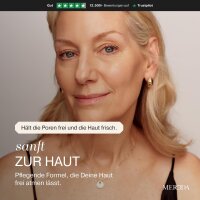 MERODA Changing Foundation SPF 15, 30ml – Color-changing makeup foundation for mature skin, adapts to light to medium skin tones, perfect complexion, facial care, innovative formula