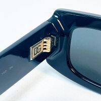 DOLCE&GABBANA sunglasses, model 55, unisex, elegant design, black frame, UV protection, high-quality lenses, fashionable accessory, ideal for everyday wear and leisure, comfortable fit, stylish look