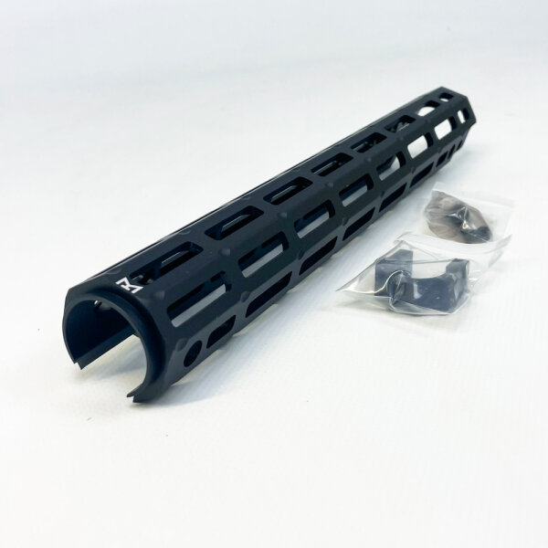 RGW MI Style G3 Handschutz, passend für VFC/Umarex G3 GBB, Modell RGW-R013-G3, Typ: taktischer Handschutz, Material: robustes Metall, Farbe: Schwarz, leichte Montage, modernes Design, optimiert für Zubehörmontage