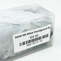 RGW MI Style G3 Handschutz, passend für VFC/Umarex G3 GBB, Modell RGW-R013-G3, Typ: taktischer Handschutz, Material: robustes Metall, Farbe: Schwarz, leichte Montage, modernes Design, optimiert für Zubehörmontage