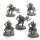 Necron Immortals Squad, Warhammer 40K, Games Workshop, Tabletop Figures, 5 Miniatures, Versatile Armament, Unpainted, Plastic, New & Sealed, Ideal for Necron Armies, Model Kit, Collectors and Game Set