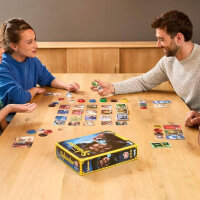 Marc Andre Splendor, a strategic board game featuring gem collection, development cards, fast-paced gameplay, ideal for 2-4 players, encourages planning and tactics, and is set in the Renaissance.