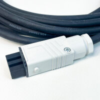 Hirschmann H05RN-F STAK 3 coupling, 4.9m cable, 4G0.75mm², for blinds/roller shutters, 16A/400V, 10A/250V