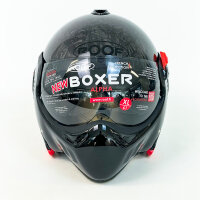 ROOF Boxer Alpha XL 61 Flip-Up Helmet, Motorcycle Helmet,...