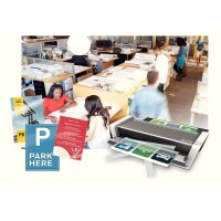 Leitz iLAM Touch Turbo A3 Laminiergerät, schnelles Laminieren, automatische Folienzufuhr, für Formate bis A3, weiß/anthrazit