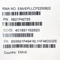 Lenovo ThinkPad E16 Gen 1 Mainboard, Intel i5-13420H, 8GB RAM, Modell 5B21P42725, Notebook-Motherboard