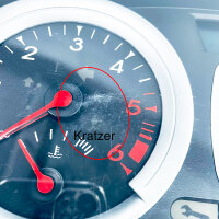 Renault Clio 3 instrument cluster 2RPF-10A855-A 14529, speedometer, used, with scratches, dashboard display, spare part for Clio III, speedometer, instrument cluster