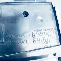 Renault Clio 3 instrument cluster 2RPF-10A855-A 14529, speedometer, used, with scratches, dashboard display, spare part for Clio III, speedometer, instrument cluster