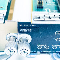 Cisco C6807-XL Switch, including 3x C6800-32P10G line cards & 1x VS-SUP2T-10G supervisor, high-performance, 10GbE, modular expansion, for large networks