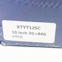 XTYT12SC Car Radio Navigation System, Autoradio, 10 Zoll Display, 2G RAM, 64G Speicher, Touchscreen, Bluetooth, GPS, Multimedia, Android, USB, WiFi, Freisprecheinrichtung