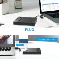 Multi-Funktion CD DVD VCD Laufwerk XD008, 5-in-1 USB...