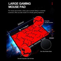 T-Wolf TF800 Gaming Set, Model TF800, 4-piece: QWERTY keyboard with 104 keys, LED mouse, headset, mousepad, compatible with PC, Xbox, Switch, colorful lighting, ideal for gamers