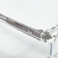 NoirVue Zenith Unisex Brille, transparent, ohne Sehstärke, modernes Design, Größe 50/20/144, leichter Rahmen, vielseitig kombinierbar, ideal für Alltag und Fashion-Looks