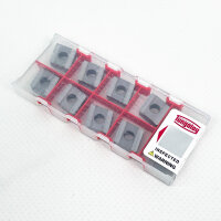 Tungaloy 10-piece set of indexable inserts CNGG120408R-P...