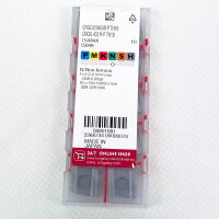 Tungaloy 10-piece set of indexable inserts CNGG120408R-P...