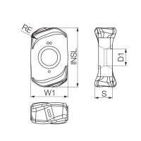 Kyocera LOMU040410ER-GM PR1825, 10 Stück...
