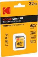Kodak SD Card 32GB EKMSD32GHC10K – Memory card,...